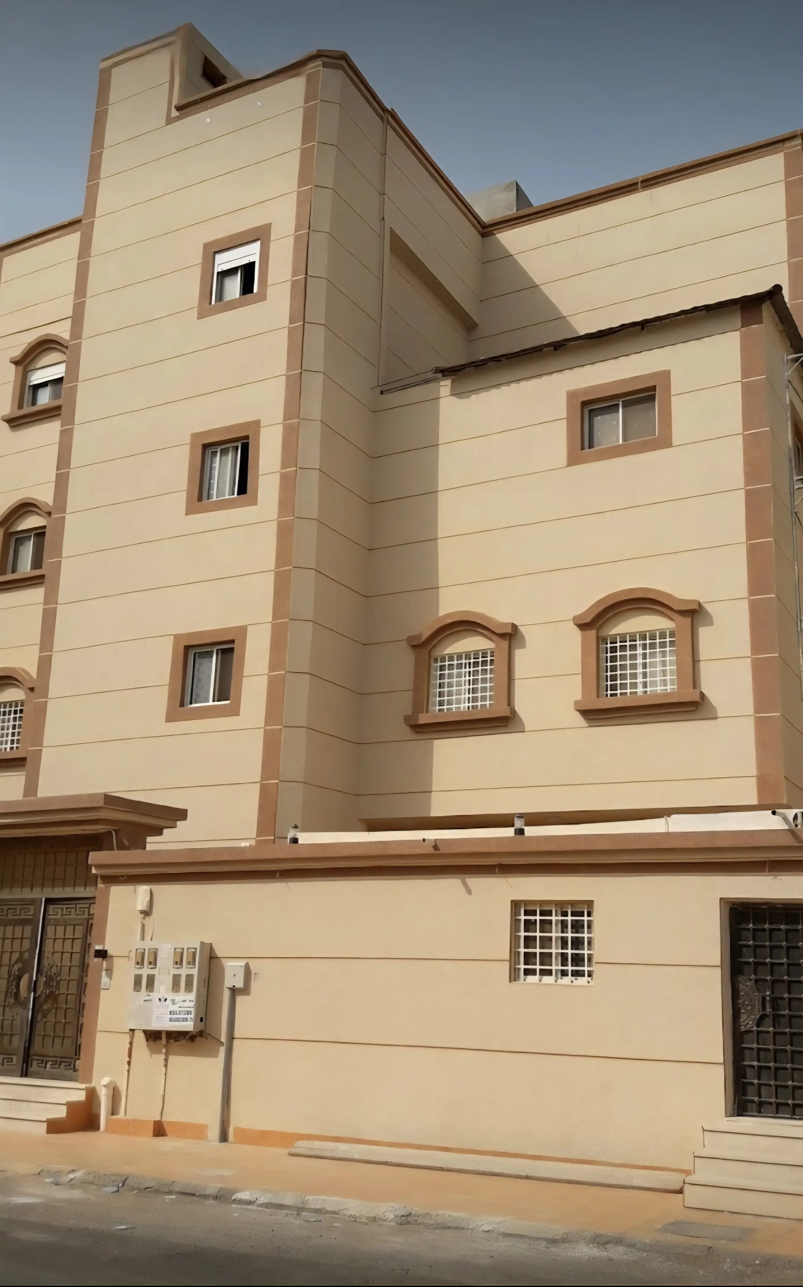 واجهة خارجية لعمارة سكنية