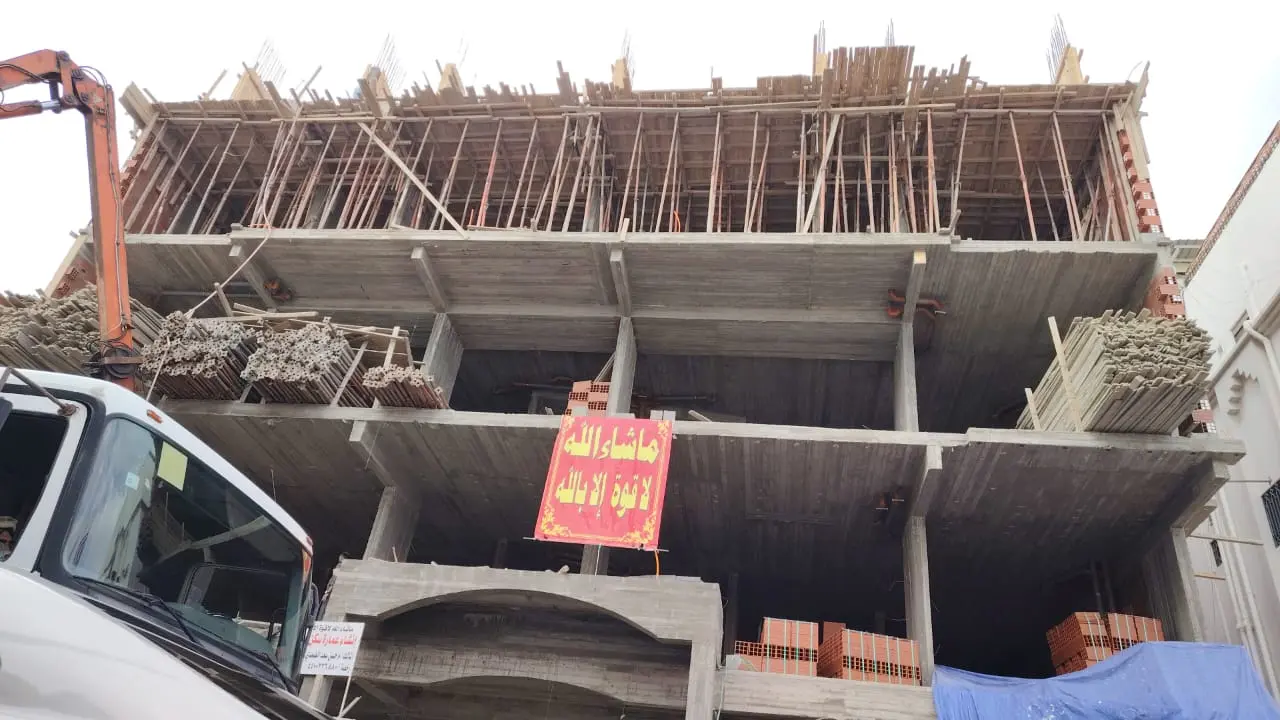 مراحل بناء مبنى تجاري